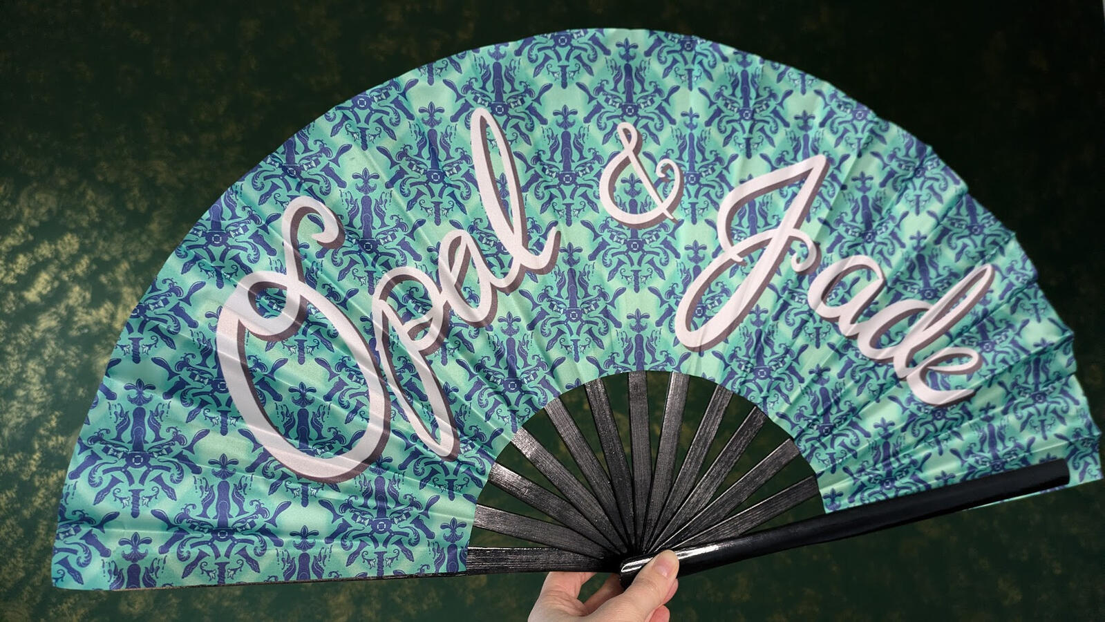 Opal & Jade Fan - Original Opal & Jade Fan - Original