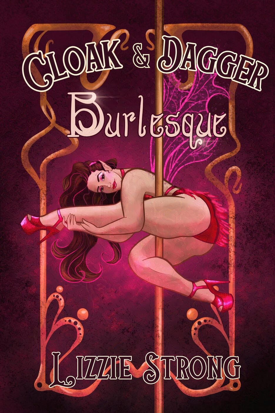 Cloak & Dagger by Lizzie Strong (title and author name by Lizzie Strong)